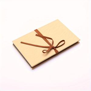TEMU DIY 액세서리 세트가 포함된 확장 가능한 접이식 모험 책 스크랩북 앨범, 결혼 기념일 및 데이를 위한 하드커버 크래프트 종이 사진 컬렉션