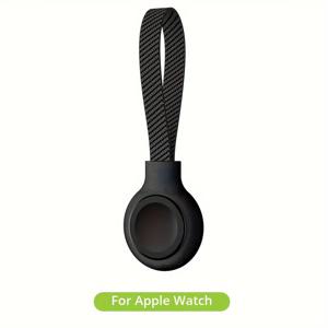TEMU 보놀라 USB Type-C 브레이디드 충전 케이블 및 자기 무선 충전기, Apple Watch 시리즈 3/4/5/6/7/8/9/10과 호환, USB 전원 모드가 있는 휴대용 시계 충전기, 암컷-암컷 커넥터, 비방수, Apple Watch용 36V 이하 작동 전압