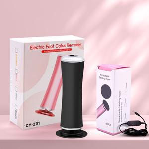 TEMU USB 전원 전기 발 파일 - 무취, 금속 굳은살 제거기 & 부드러운 발을 위한 각질 제거기, 살롱용, 청소 도구, 데이 선물