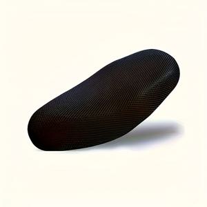 TEMU 1pc 스쿠터 및 시트 커버 - 두꺼운 통기성 있는 메쉬, 내구성 있는 햇빛 차단 패드와 안전 스트랩, 편안한 라이딩, 야외 쿠션 | 패션 자동차 액세서리 | 강화된 스티치