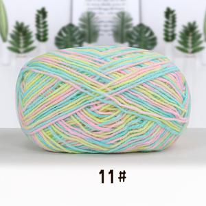 TEMU 10개/봉지 그라데이션 컬러 부드러운 따뜻한 아크릴 .00% 실, DIY 공예 니트 스웨터 스카프 양말과 장갑을 위한 손으로 짠 실, 500g/봉지