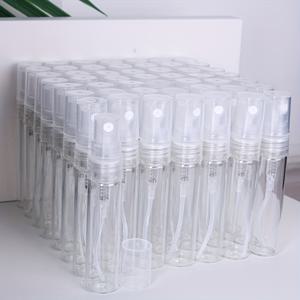 TEMU 50개 5ml 미니 유리 스프레이 병, 블랙 캡 포함 - 미세 미스트 여행용 향수 & 메이크업 분무기, 휴대용 리필 가능 액체 용기, 여행 또는 DIY 사용용, 화장품 스프레이 병 | 세련된 병 디자인 | 포장|향수
