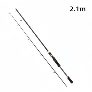TEMU 다양한 크기의 미끼 낚시 기술을 위한 FRP 소재로 제작된 1.8M/2.1M/2.4M 길이의 퀵 액션 라이트 파워 해안 낚시대