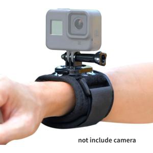 TEMU Hero 13/12/11/10/9/8/7/6/5 블랙, DJI Osmo Action 4/3, Insta 360 ONE R, AKASO/Campark 등과 호환되는 손목 스트랩 마운트