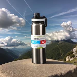 TEMU 1pc Grinkwell 800ML 스테인레스 스틸 보온 보냉 물병, 손잡이가 달린 오발 더블 월, BPA 프리, 밀봉 가능, 뚜껑과 필터가 있는 휴대용 컵, 스포츠 및 야외 활동에 이상적, , 여성, 어머니, 아버지의 날 및 새해를 위한 완벽한 선물