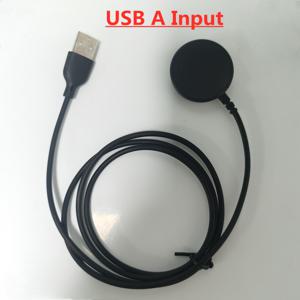 TEMU 자기 스마트워치 무선 충전기 패드 USB Type C PD 인덕션 시계 고속 충전 케이블 휴대용 충전기 어댑터 베이스 Samsung Galaxy Watch Series 8 7 6 5 Ultra S4 3 2 Pro Classic Active 1/2 시계 여행 무선 충전 도크 액세서리