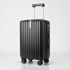 TEMU 컵 홀더가 있는 20인치 마카롱 컬러 스피너 여행 가방, TSA 잠금장치 및 후크 포함 - 경량 하드 쉘 슈트케이스, 라이트 블루/핑크/화이트/블랙, 스피너 휠 슈트케이스 | 현대적인 여행용 가방 디자인 | 매끄러운 질감 마무리