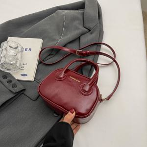 TEMU 패션 귀여운 펜던트 장식 크로스바디 가방, 단색 어깨 가방, 여성의 간단한 캐주얼 핸드백 및 지갑|크로스백