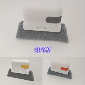 TEMU 3pcs 다기능 창문 및 문 트랙 청소 브러시 세트 - 수동 무전기 필요 없음 작은 틈새 청소기 가정, 거실, 침실용 - 깨끗한 청소 및 학교 용품에 완벽