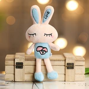 TEMU 내구성 있는 플러시 반려동물 물기 장난감, 고래 디자인, 토끼 모양, 소형견용 - 대화형 부드러운 동물 장난감