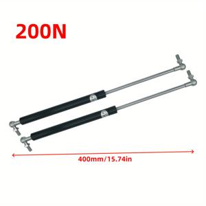 TEMU 2X 범용 300-600mm 200N 자동차 스트럿 전면 보닛 후드 트렁크 테일게이트 부트 쇼크 리프트 지지대 가스 스프링