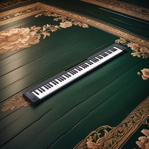 TEMU 휴대용 88키 접이식 전자 피아노 키보드 - 다기능, 전문가용 서스테인 페달, PVC 바디, 충전식 배터리/USB 전원, 블랙 - 이동 중인 음악가에게 이상적, 피아노 액세서리