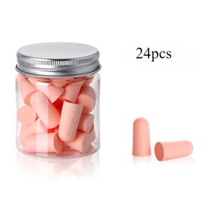 TEMU 조용하고 편안한 수면 및 공부를 위한 24개 재사용 가능한 수면 귀마개 - 홈 릴랙스 필수품