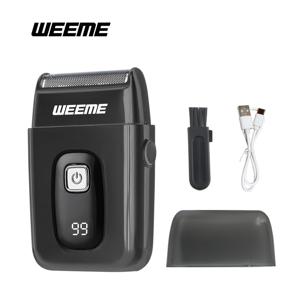 TEMU WEEME 남성용 전기 면도기, USB 충전, LCD 디스플레이, 4가지 색상 선택 가능 (골드, 실버, 블루, 블랙) - 아버지의 날, 생일, 휴일, 남편, 아들, 파트너, 친구를 위한 결혼기념일 선물