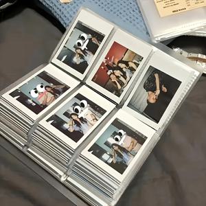 TEMU 1 세트 대용량 사진 앨범 120/240 장 - 사진, 포스트카드, 영화 티켓, 수집품을 위한 투명 플라스틱 및 비닐 사진 정리기 - 내구성이 뛰어난 가정용 장식 보관용 바인더|포카바인더
