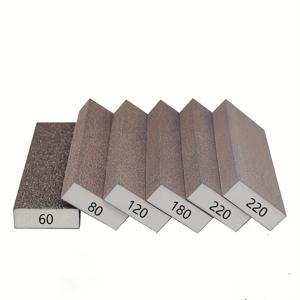 TEMU 60, 80, 120, 180, 220 크기의 가루 크기, 코ARSE, MEDIUM, FINE 샌딩에 적합한 샌딩 스폰지. 건식 벽지, 금속, 나무, 페인트에 이상적인 세척 가능한 재사용 가능한 블록입니다.