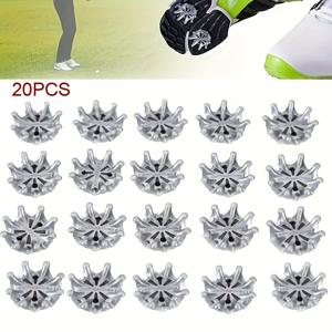 TEMU 20pcs 소프트스파이크 펄사 퀵 골프 스피크 - 향상된 그립 및 안정성, 쉬운 설치, 내구성 있는 TPU 소재, 모든 날씨의 골프 신발, 골프 코스 신발 | 퀵 스피크 | 내구성 있는 골프 신발