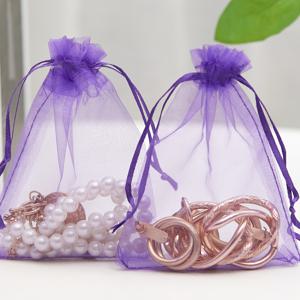 TEMU 100개 9x12cm/3.5x4.7인치 다색 드로스트링 화장품 진주 실 가방 재사용 가능한 황마 선물 포장 크리스마스 파티 용품