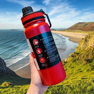 TEMU 27oz/33oz 진공 단열 머그컵 스포츠 물병 음료수 마시기 야외 여행 자동차 물컵 캠핑 하이킹 헬스장 휴대용 텀블러 뜨거운 차가운 단열 304 스테인리스 스틸 음료수 병 대용량|텀블러|트래블보틀