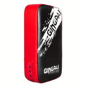 TEMU GINGPAI 펀치 미트 - 복싱 트레이닝용 - 범용 착용감, PU 소재, 찢어짐 방지, 자동 매듭 스티칭, 무에타이, 태권도, 무술, 킥복싱 패드 연습용 (1 쌍)