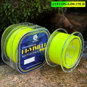 TEMU 야쿠마 200M/218YDS 초내마모 나일론 낚싯줄, 5LB-42LB 노랑, 다양한 낚시 상황에 다재다능, 크리스마스, 할로윈, 설날, 추석에 이상적