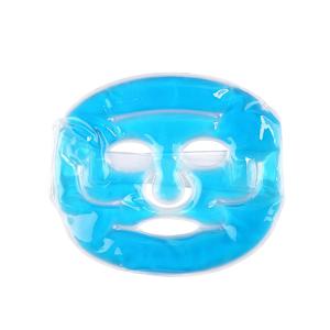 TEMU 1개 콜드 젤 페이스 마스크, 핫 앤 콜드 페이스 마스크, 물리적 아이스 마사지, PVC 소프트 젤 리퀴드 아이스 페이스 마스크, 핫 앤 콜드 듀얼 사용, 전체 얼굴 커버 가능, 휴대하기 쉽고, 쉽게 청소할 수 있음