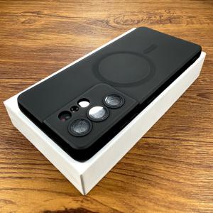 TEMU 럭셔리 매트 소프트 케이스, 삼성 갤럭시 S25, S24, S23, S22, S21 플러스 울트라, S24FE, S23FE, S21FE와 호환 가능, 전체 카메라 커버리지, 내장 렌즈 필름, 무선 충전 지원.|S21케이스|S22케이스