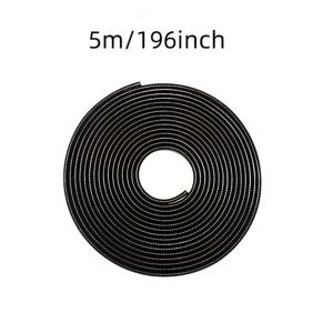 TEMU 5미터/196인치 PVC 도어 배리어 - SUV, 세단, 해치백, 스포츠카 및 상용차량용 범용 충돌 방지 접착식 도어 보호 스트립