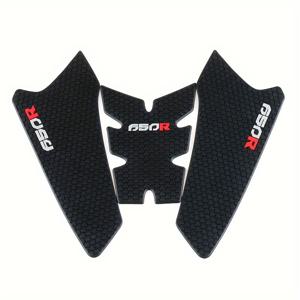 TEMU HONDA CBR650R 및 CB650R 2018-2023용 프레임 미끄럼 방지 패드 탱크 그립 패드, 보호 스티커 탱크 트랙션 패드 사이드