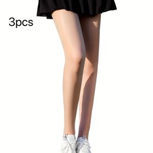 TEMU 3pcs 여성용 골프 양말 야외 통기성 얇은 고탄력 골프 양말