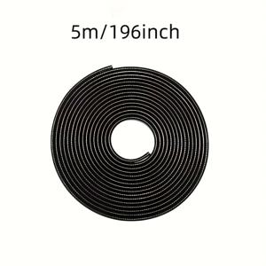 TEMU 1pc 유니버설 피트 5m/196인치 PVC 충돌 방지 도어 엣지 가드 트림 스트립 - 소리 및 먼지 방지 접착식 자동차 도어 보호기 SUV, 세단, 하치백, 스포츠, 상업용 차량, 자동차 제품의 내부 구성 요소