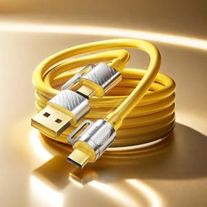 TEMU 2in 1 USB C 케이블 고속 충전 케이블, 240W 최대 USB-C 고속 충전 코드 유형 C 충전기 고속 충전 유형 C 충전기 코드 240W 140W 100W 65W 60W 45W 30W 25W USB-C 장치 충전기 코드 유형 C/USB A iPhone 16/15/MacBook, iPad