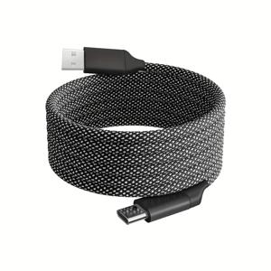 TEMU 자석식 100W 고속 충전 케이블 타입 C에서 USB C로, 데이터 충전 와이어|C타입충전기