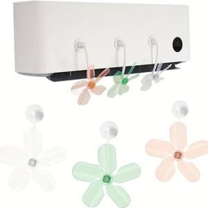 TEMU 3pcs 에어컨 윈드 디플렉터 - 플라스틱 룸 베네티 디플렉터, 홀, 거실, 사무실용 윈드 방향 배플 가이드 팬 - 차가운 공기를 직접 불어넣는 것을 방지합니다.|에어컨선풍기