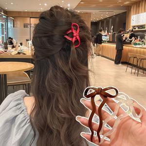 TEMU 3개 세트 허니 걸 레진 헤어 클립, 여성용 솔리드 컬러 U자형 리본 핀, 귀여운 번 및 업두 스타일링 액세서리, 사계절용 비직물 짜임새, 혼합 색상, 다용도 헤어핀 | 귀여운 헤어 액세서리 | 내구성 있는 플라스틱 클립, 헤어 액세서리