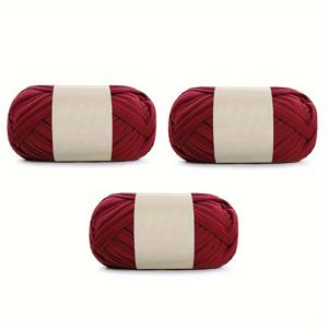 TEMU 100g/300g 다색 원사 - DIY 슬리퍼, 가방 등에 이상적 - 손뜨개 크로셰 보관 바구니 - 부드럽고 내구성 있는 폴리에스터 섬유, 대형 원사 공예, 크로셰 바구니 액세서리에 완벽 | 원사 스키인 | 폴리에스터 원사, 크로셰 액세서리