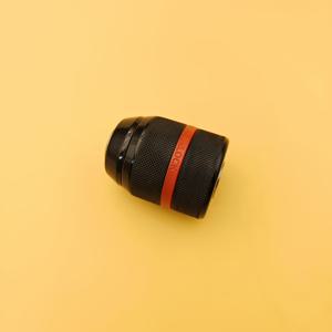 TEMU 1개 튼튼한 합금 키리스 드릴 척 교체, 13mm - 쉬운 설치, 자체 잠금, 도구 없는 작동을 위한 블랙 텍스처 그립