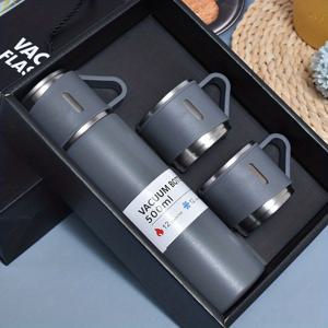TEMU 자동차 인테리어 액세서리 1세트 열차량 머그 500ml/16.9oz, 커피 핫 드링크 및 콜드 드링크용 스테인리스 스틸 진공 보온 병, 물병, 학교용품|커피