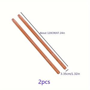 TEMU 고품질 농업 도구 목재 손잡이, 30cm/40cm/70cm/90cm 고급 로커스우드 호에 손잡이 마라스우드 갈퀴 철 삽손잡이 산사나무 손잡이 삽손잡이 픽액스 손잡이