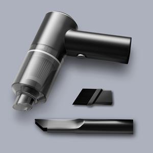 TEMU 1pc 고출력 무선 자동차 진공 청소기, 휴대용 핸드헬드 강력 흡입 USB 충전식 미니 진공, 듀얼 배터리 백업, ABS 레진, 0-200W, 0.1-0.2L 먼지 컵, 60dB 조용한 작동, 3KPa 흡입, ≤36V, 0.2H 배터리 수명, 1200mAh 리튬 배터리, 2개의 흡입 노즐로 장면 청소