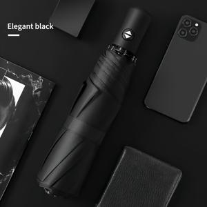TEMU 4가지 색상으로 스타일리시한 비즈니스 우산, 남성용 1개의 버튼으로 열고 닫을 수 있는 트렌디한 선샤이드, 내구성이 뛰어난 철과 플라스틱 디자인, 자동 접이식 우산