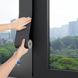 TEMU 창틀 리모델링 장식 스트립 발코니 문 및 창문 방수 자외선 차단 색상 변화 미화 필름 스티커