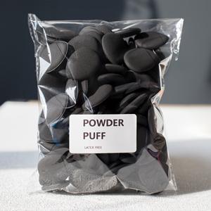 TEMU 100pcs 삼각형 미니 메이크업 퍼프, 라텍스 프리 부드러운 손가락 파우더 퍼프, 파운데이션, 컨실러, 모든 피부 타입에 적합, 물 흡수 PU 화장품 블렌더 여성용