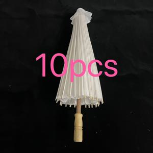 TEMU 10개 대형 흰색 종이 우산, DIY , 상상력을 사용하세요, 브라이드메이드 용품, 웨딩 파티 용품, 웨딩 파티, 파티 용품, 베치렛 파티, 신부를 위한 최고의 선물 세트, 신부와 신부를 위한 축복을 적어보세요