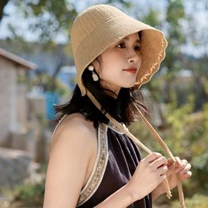 TEMU 여성용 스타일 스트로우 선 하트 - 경량, 통기성, 조절 가능한 드로스트링, 캐주얼 및 스포티한 착용에 완벽, 캐주얼 헤어웨어 | 스타일 모자 | 경량 모자