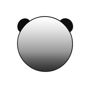 TEMU 1개 내구성 있는 어린이용 카미러 - 넓은 각도 볼록 렌즈 안전 후면 어린이 시트 미러, 부모가 운전 중에 어린이를 모니터링하기 위한 클리어 뷰 베어 디자인 헤드레스트 장착형, 차량 어린이 안전 | 재치있는 디자인 | 쉬운 설치