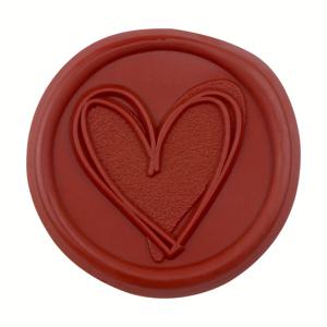 TEMU BAOFALI 30개 하트 밀랍 봉인 스티커, 크리스마스, 결혼식, 생일을 위한 둥근 ABS 봉투 밀봉 스티커 - 영어 텍스트, 다양한 색상|실링왁스