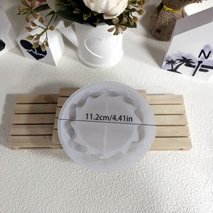 TEMU 트와인 라운드 실리콘 몰드 - DIY 석고 꽃잎 공예용 불규칙 원통형 쥬얼리 트레이, 캔들 & 과일 홀더, 정교한 디자인의 장식 보관함, 쥬얼리 오거나이저 트레이, 공예 프로젝트 홀더, 장식 링 홀더