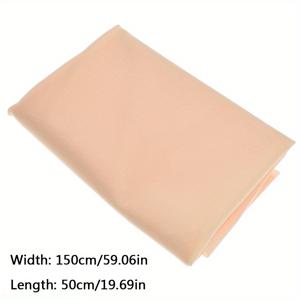 TEMU 1개 150cm 폭 인형용 라이트 베이지 플란넬 원단 - 부드러운 라이트 베이지 톤 및 고품질의 베이지 소재로 DIY 공예, 인형 만들기, 의상 액세서리, 봉제 장난감 제작에 적합 - 내구성이 뛰어나고 유연한 공예 재료, 인형 액세서리|모루인형