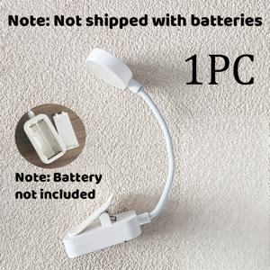 TEMU 1/2/3pcs 미니 플렉시블 LED 독서 라이트, 플렉시블 라이트, 독서 라이트, 조절 가능한 라이트, 360° 플렉시블 책 라이트, 침대, 태블릿, 배터리 구동 (배터리 없음) 용 적합, 침실, 독서, 작업, 거실, 기숙사 테이블 램프, 완벽한 가정 선물, 생일 선물, 공부 선물, 독서 선물